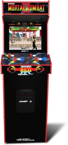 Arcade1UP Mortal Kombat II Deluxe Arcade Game - open_box