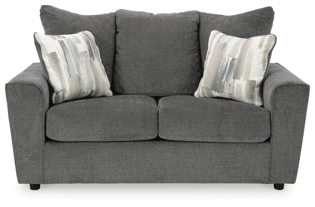 Stairatt Gravel Loveseat
