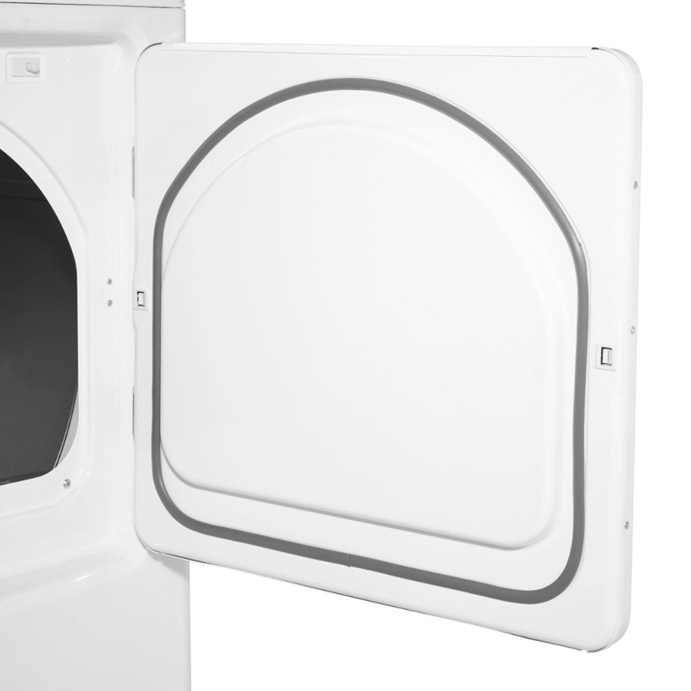 Insignia™ - 6.7 Cu. Ft. 12-Cycle Gas Dryer - White - display_model