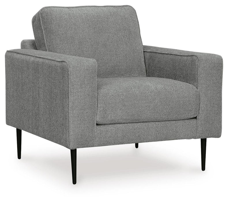 Hazela Charcoal Living Room Collection