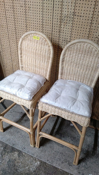 bali & pari Bilu Boho Counter Stool, 2-Piece, Natural - open_box