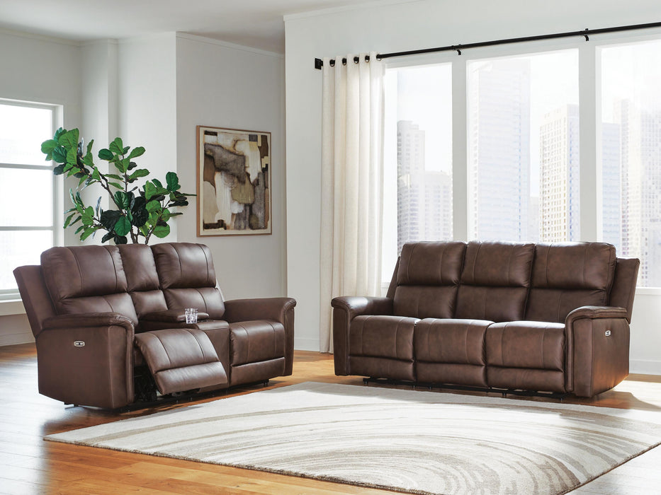 Beryton Espresso Beryton Sofa and Loveseat