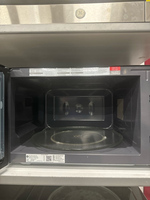 GE Profile - 2.2 Cu. Ft. Built-In Microwave - Gray - open_box