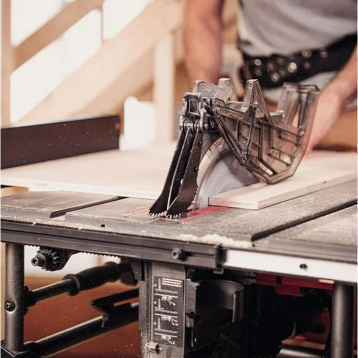 SKIL 15 Amp 10 inch Portable Jobsite Table Saw with Folding Stand, 24 Tooth Blade, Model TS6307-00 - open_box