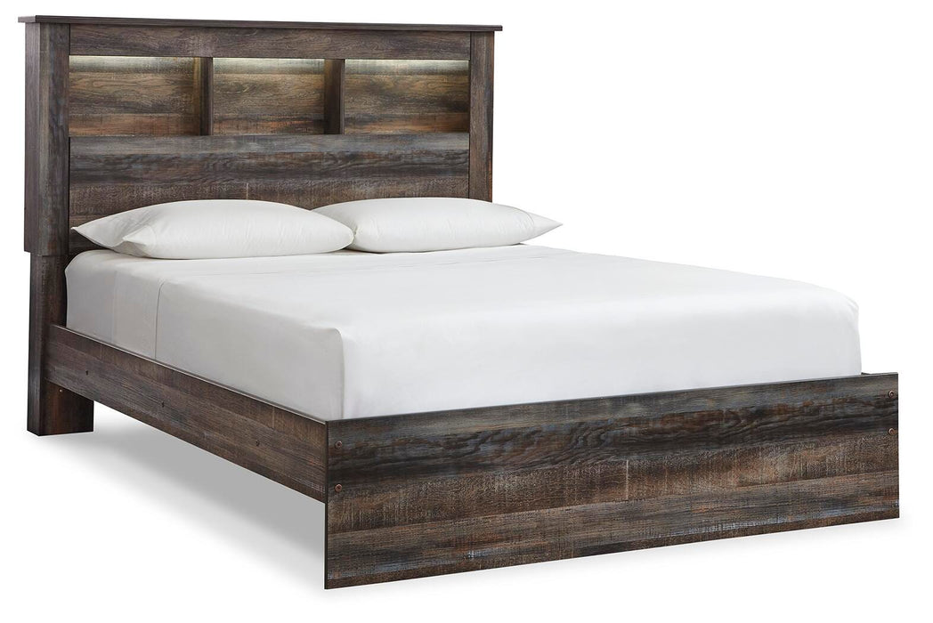 Drystan Multi Drystan Queen Bookcase Bed