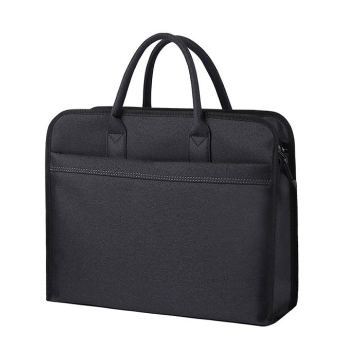 18 Inch Laptop Bag Laptop Briefcase Fits up to 17.3 Inch Laptop Expandable Waterproof Shoulder Bag Computer Bag with RFID Pockets for Travel / Business / School / Men / Women Black Multi-Way