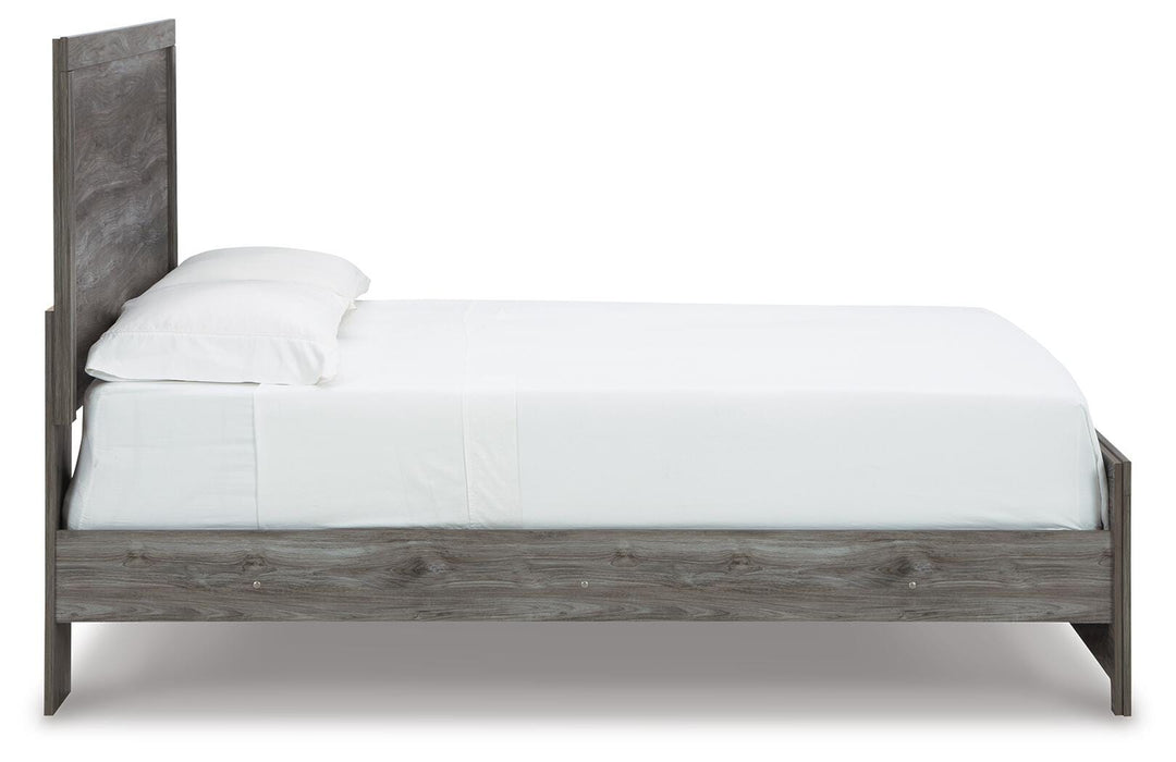 Bronyan Dark Gray Bronyan Queen Panel Bed