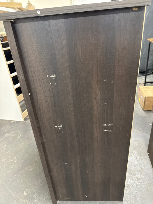 Mainstays Hillside 4-Drawer Dresser, Espresso Finish - new