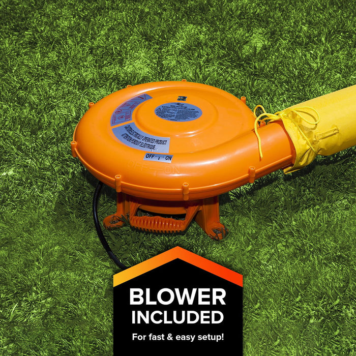 My 1st Jump N Play Rainbow Bounce House - use_like_new