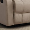 Relax A Lounger - Parkland Microfiber Recliner in - Beige - open_box