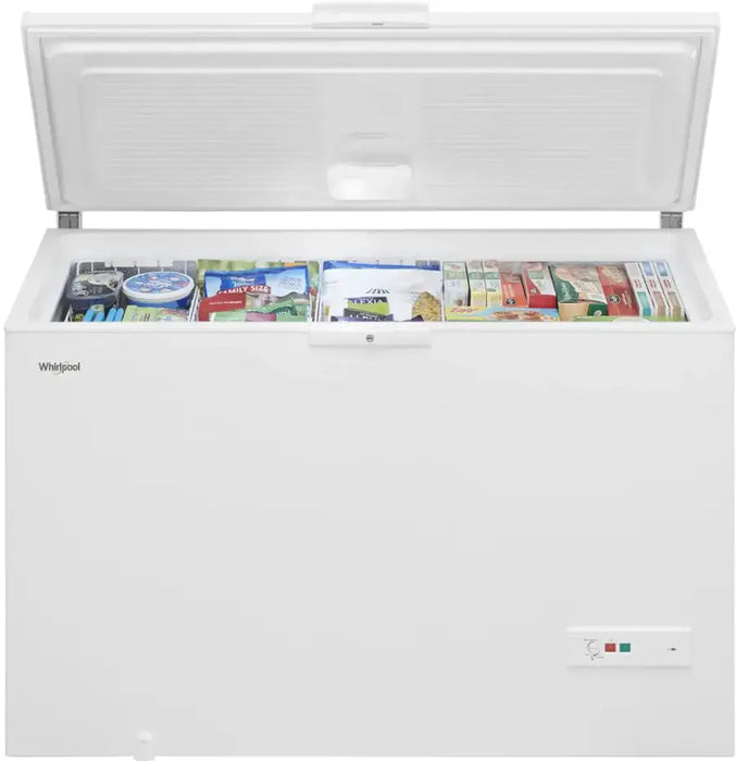 Whirlpool - 16 Cu. Ft. Chest Freezer with Basket - White - open_box