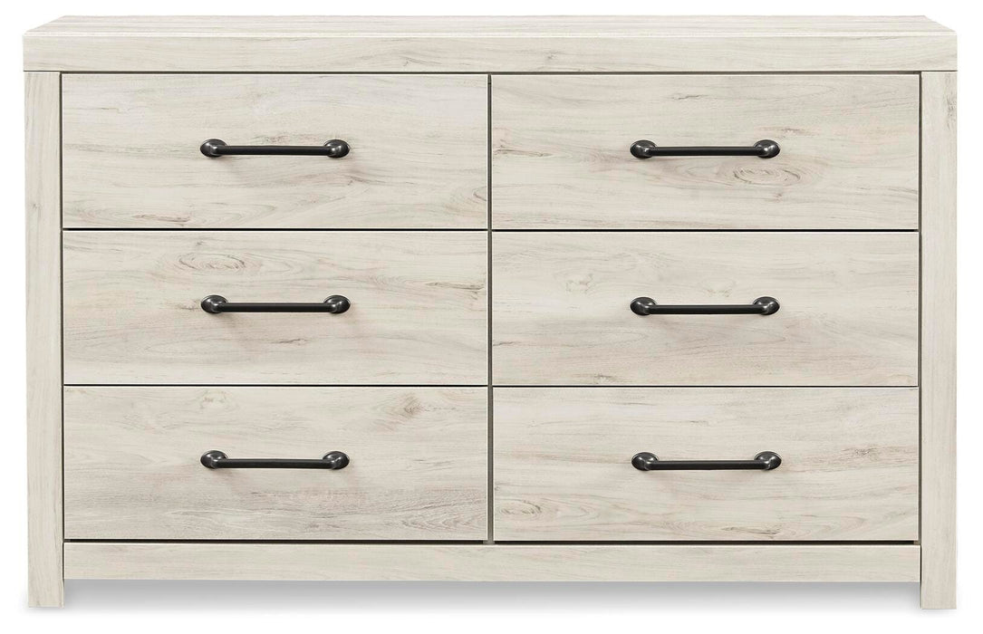 Cambeck Whitewash Six Drawer Dresser