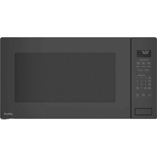 GE Profile - 2.2 Cu. Ft. Built-In Microwave - Gray - open_box