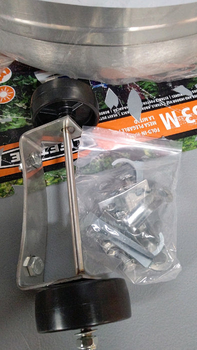 Hampton Bay 46000 BTU Stainless Steel Gas Patio Heater - open_box