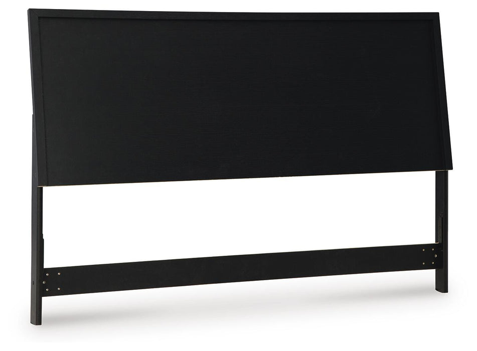 Danziar Black Queen Panel Headboard