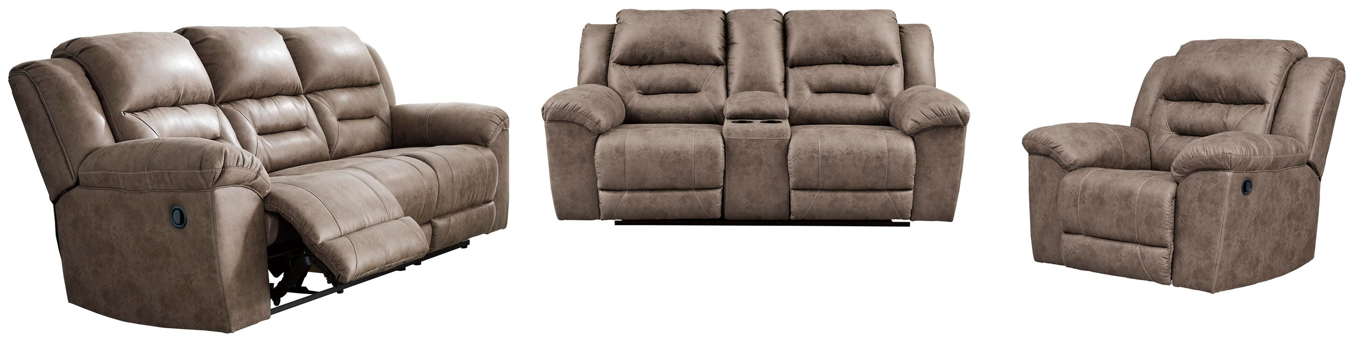 Stoneland Fossil Stoneland Sofa, Loveseat and Recliner