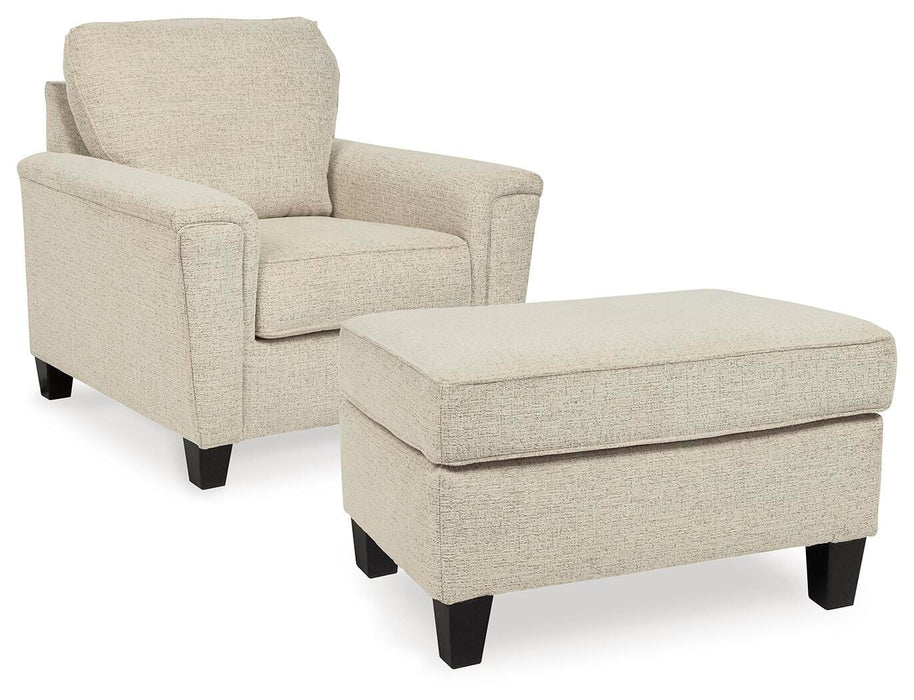 Abinger Natural Abinger Chair and Ottoman
