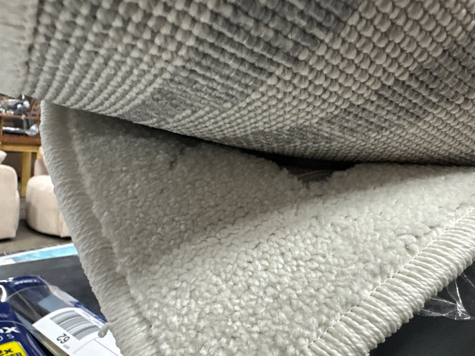 My Texas House Bluebonnets 9' X 13' Natural Floral Outdoor Rug - open_box