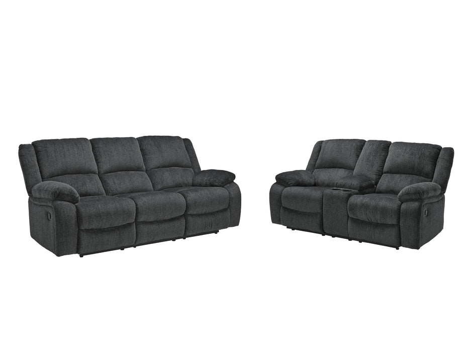 Draycoll Slate Draycoll Sofa and Loveseat