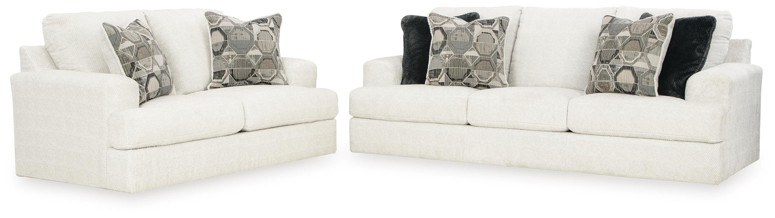 Karinne Linen Karinne Sofa and Loveseat - Brand New