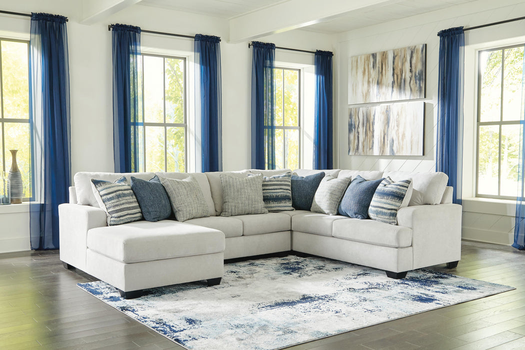 Lowder Stone Lowder 4-Piece Sectional with Chaise