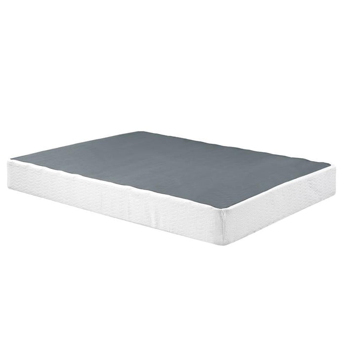 Lexicon Perrin Full Size Mattress Foundation in White foldable - new