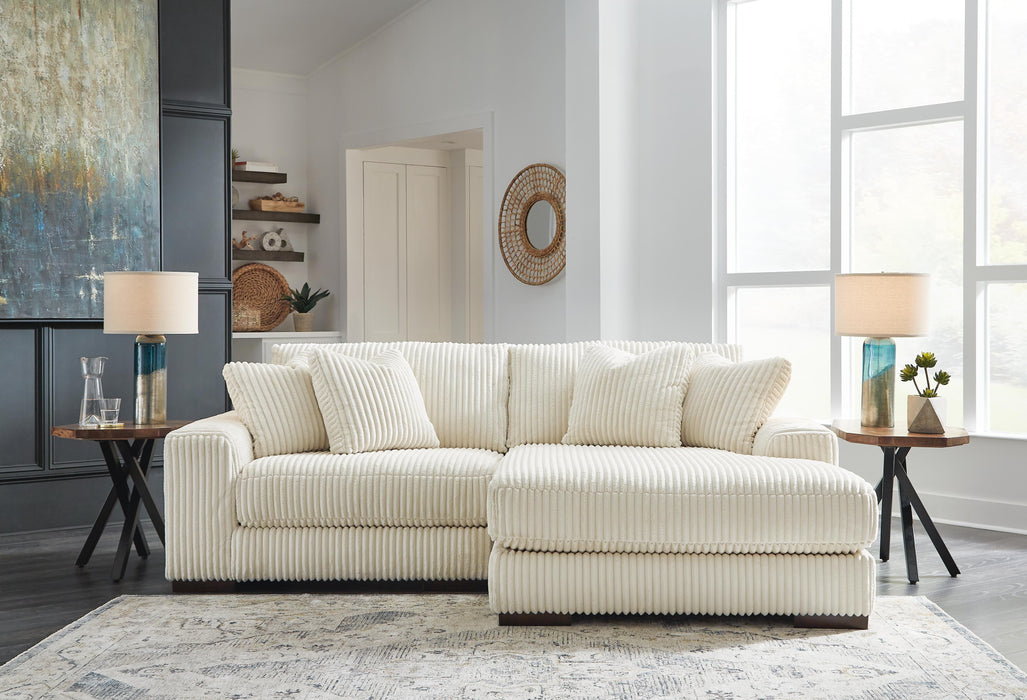 Lindyn Ivory Lindyn 2-Piece Sectional with Chaise