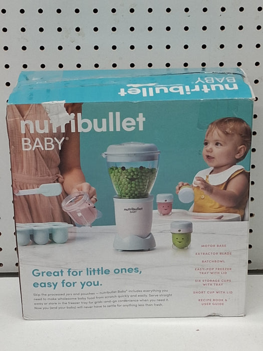 Nutribullet Baby Food Blender NBY10100, Blue/White - new