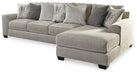Ardsley Pewter Ardsley 2-Piece Sectional with Chaise