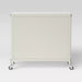 2 Door Metal Rolling Locker Storage Cabinet Chalk White - Room Essentials™