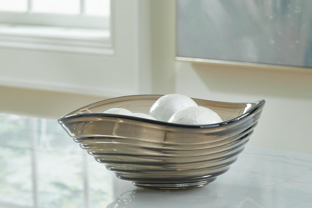 Solariston Gray/Brown Bowl