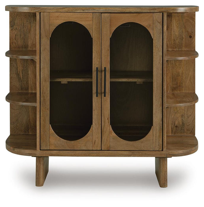 Niall Light Brown Accent Cabinet