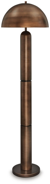 Wendfield Antique Copper Finish Metal Floor Lamp (1/CN)