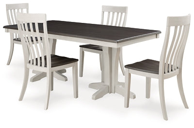 Darborn Gray/Brown Dining Collection