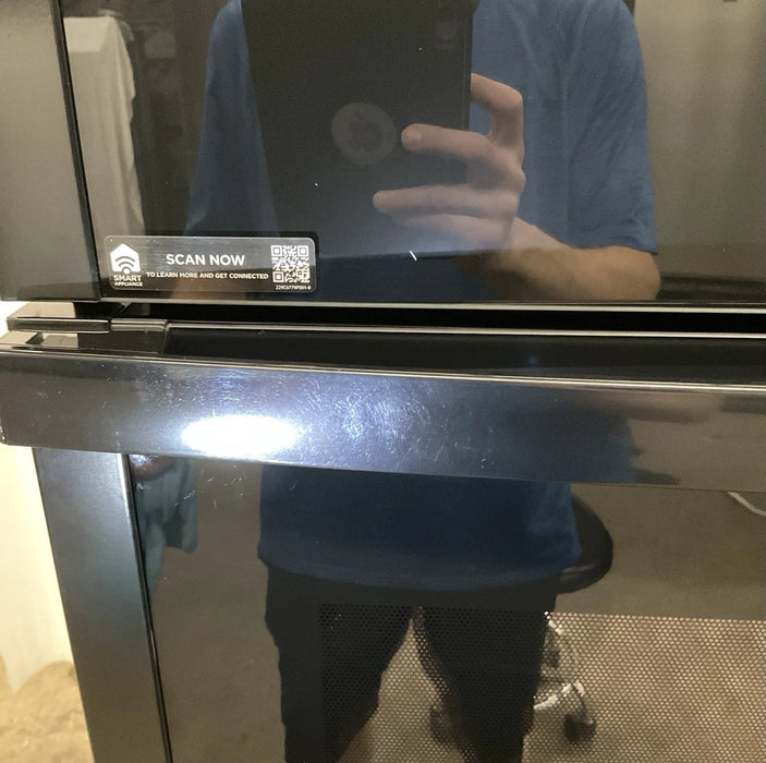 GE JKD5000DVBBN 27” Double Wall Oven With Air Fry BLACK (READ) Manufactured 3/25 - open_box