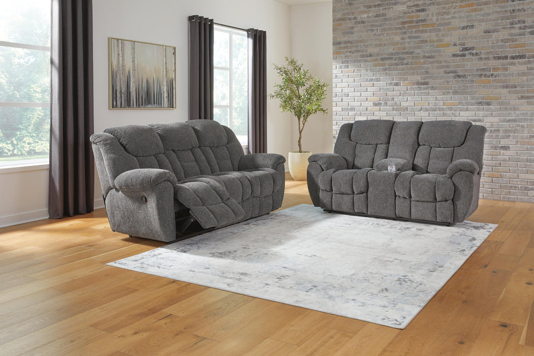 Foreside Charcoal Foreside Sofa and Loveseat