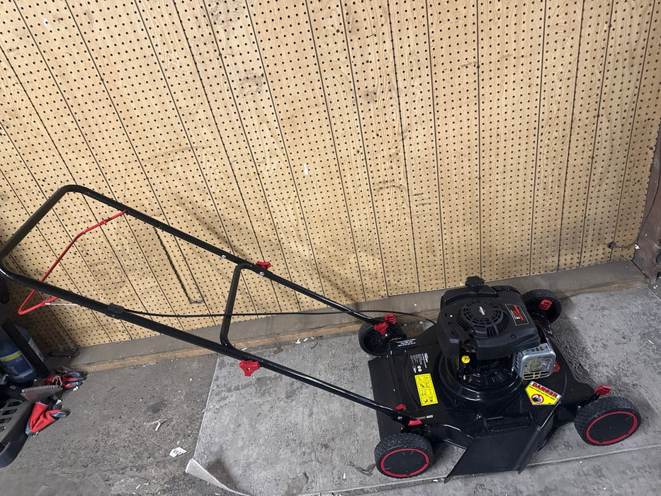 Hyper Tough 20-inch 125cc Gas Push Walk Behind Mower with Briggs & Stratton Engine - used_good