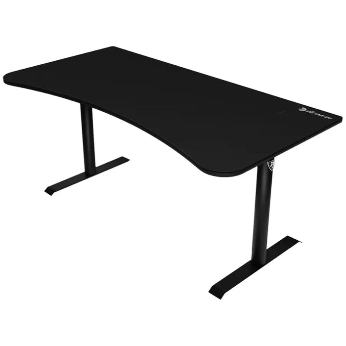 Arozzi - Arena Ultrawide Curved Gaming Desk - Pure Black - open_box