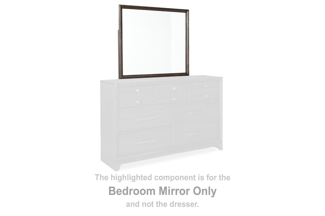 Brueban Brown Bedroom Mirror