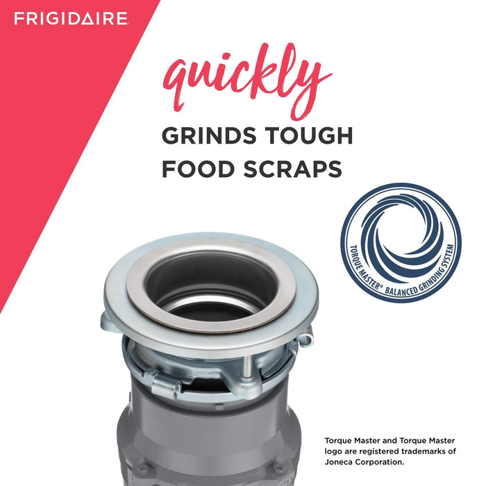 Frigidaire FF05DISPD1 Direct Wire Garbage Disposer for Kitchen Sinks, 1/2 - open_box