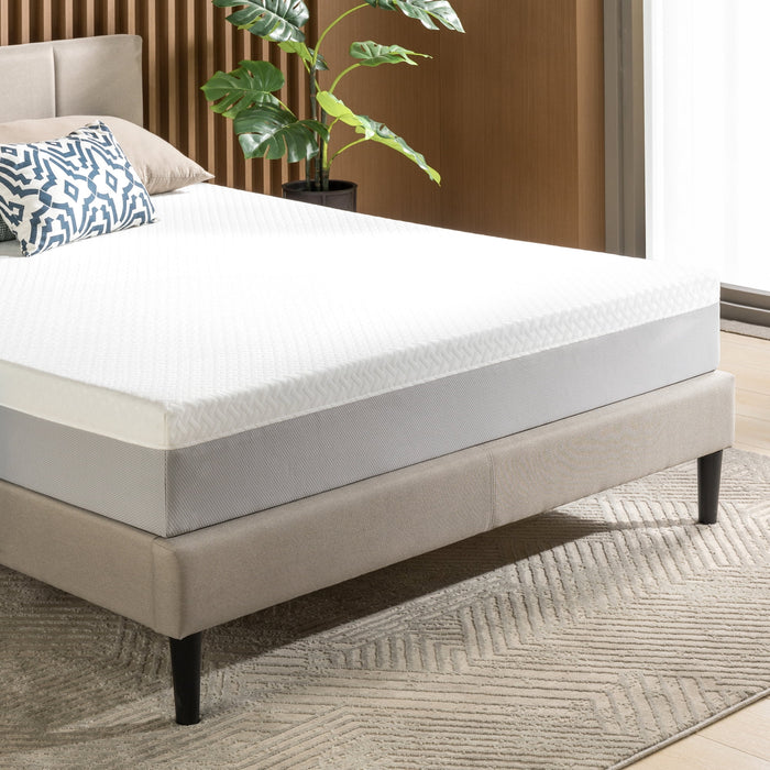 Zinus Cooling Airflow 8" Hybrid Mattress in a Box, Adult, Twin - open_box