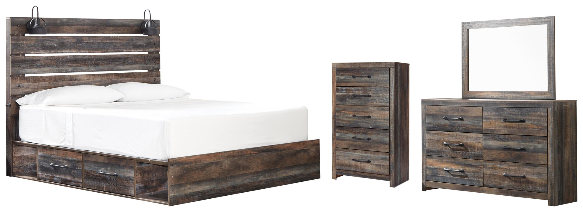 Drystan Multi Panel Bedroom Collection