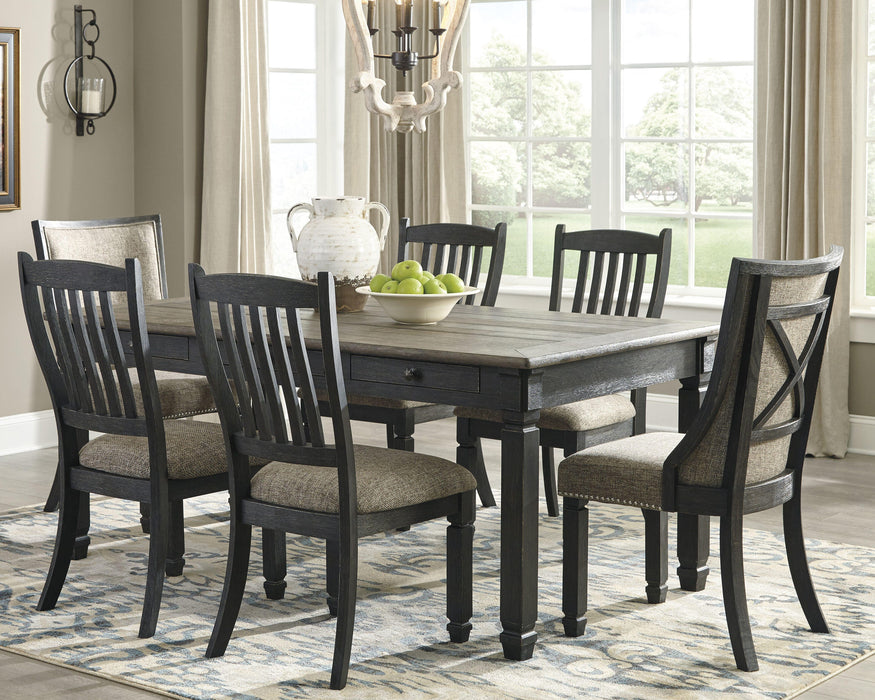 Tyler Creek Black/Gray Dining Collection