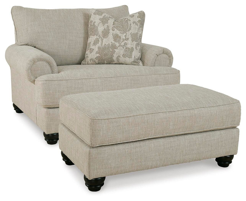 Asanti Fog Asanti Chair and Ottoman