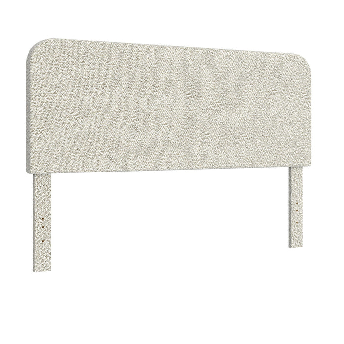 Better Homes & Gardens Juliet Full/Queen Boucle Headboard, Ivory - new