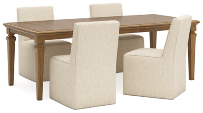 Mylarken Brown Mylarken Dining Table and 4 Chairs