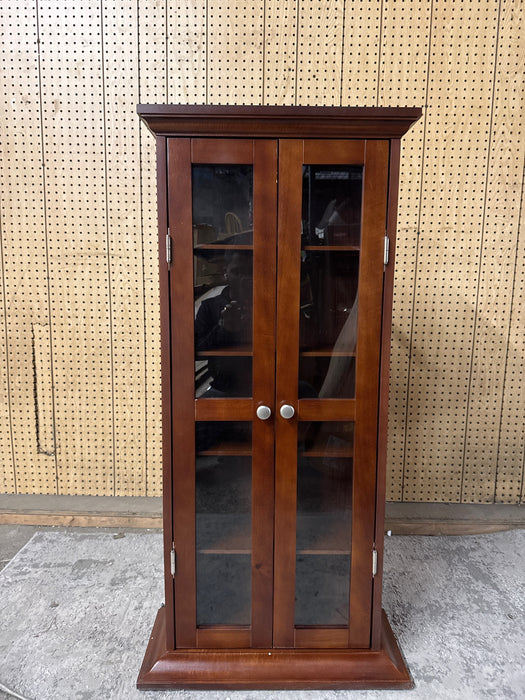 Winsome Wood DVD/CD Cabinet, Antique Walnut (94944) - new