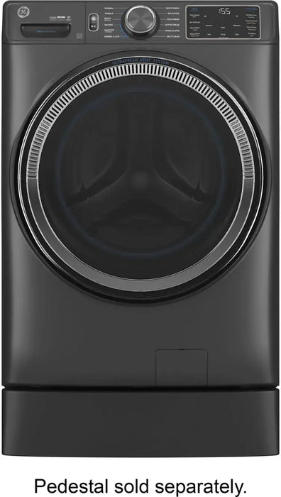 GE 5.0 cu. ft. Capacity Smart Front Load ENERGY STAR Steam Washer with SmartDispense UltraFresh Vent System with OdorBlock and Sanitize + Allergen - display_model
