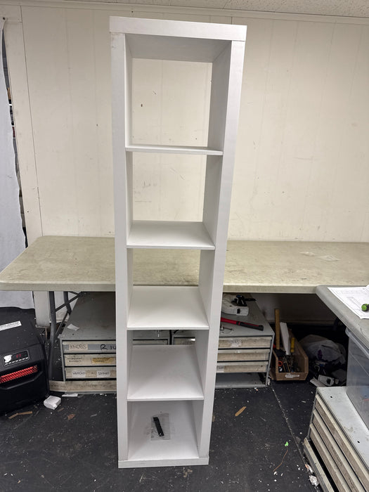 Better Homes & Gardens 5 Cube Vertical Storage Organizer, White Texture - new