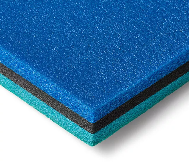 Member’s Mark Foam Floating Pad, 6' x 15' pink - open_box